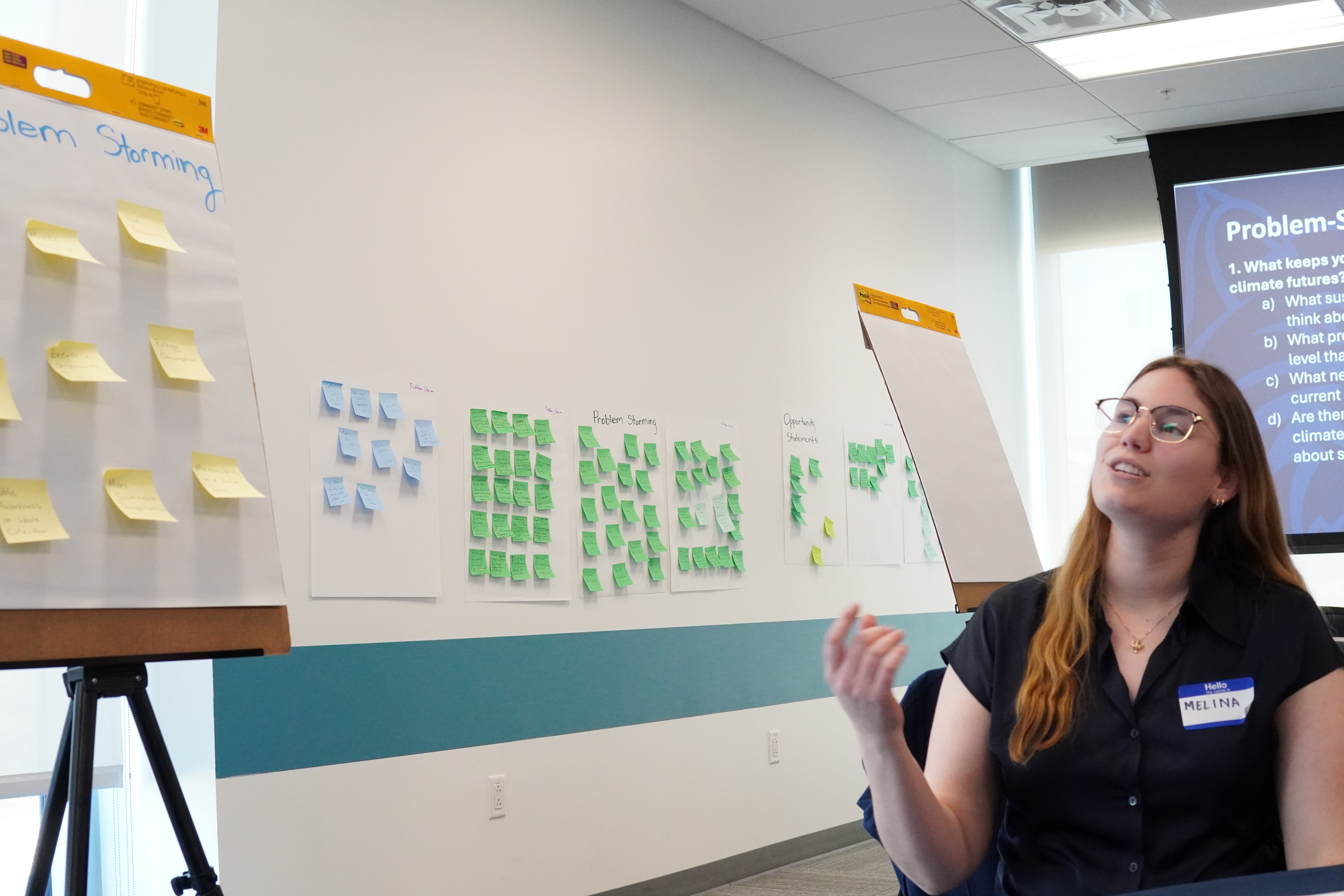 Going over the problem solving ideas