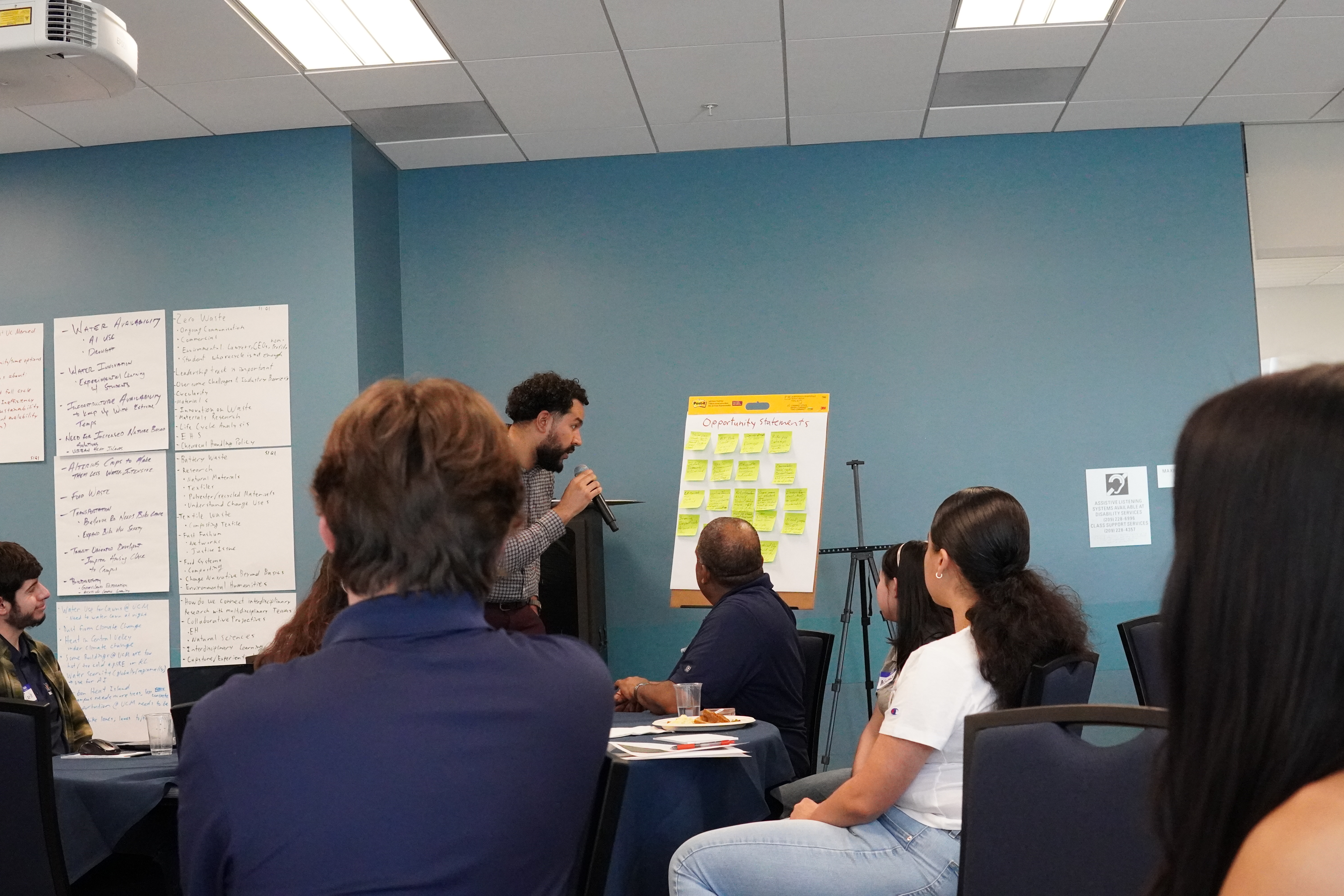Discussing the opportunity statements
