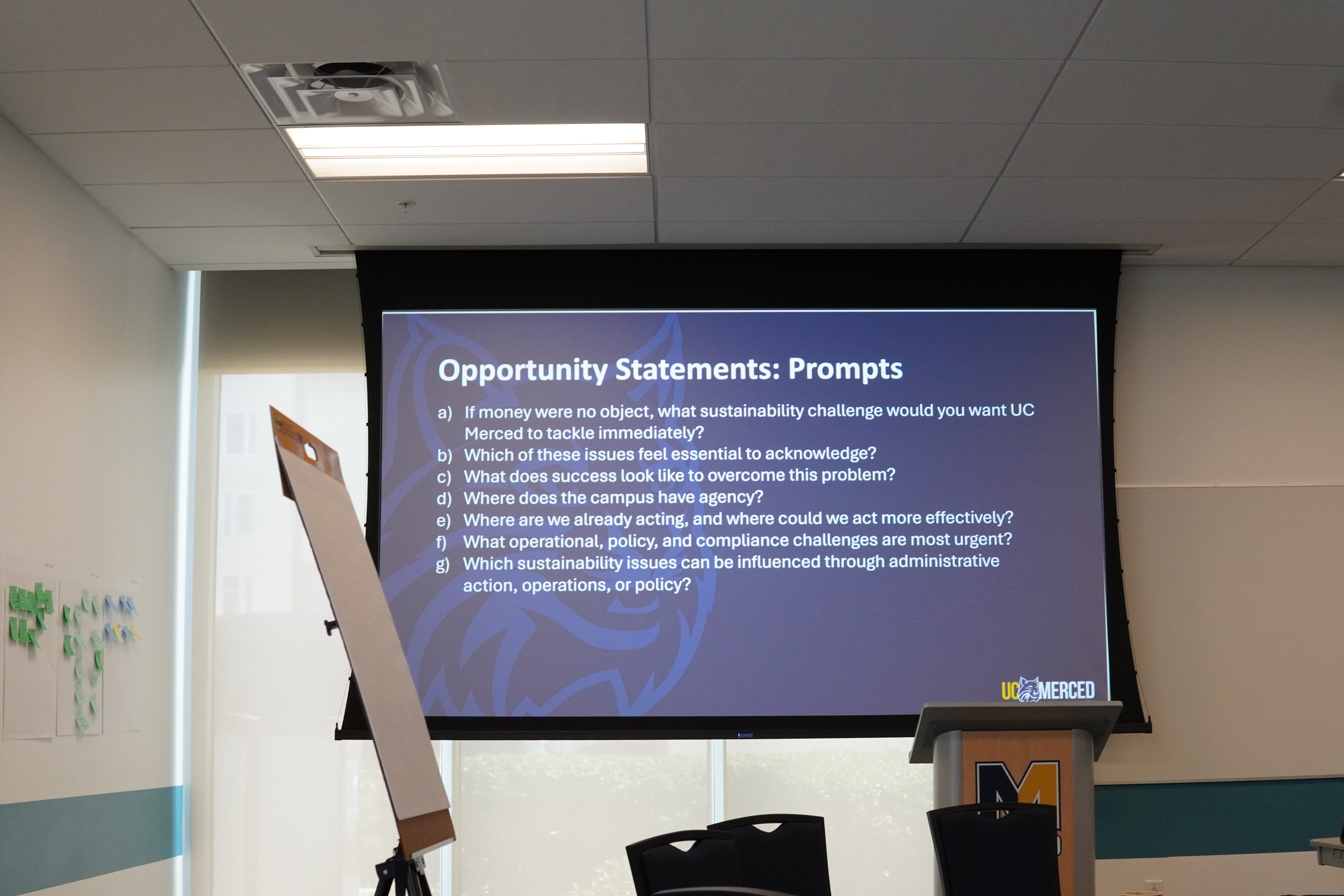 Opportunity Statement Prompts slide