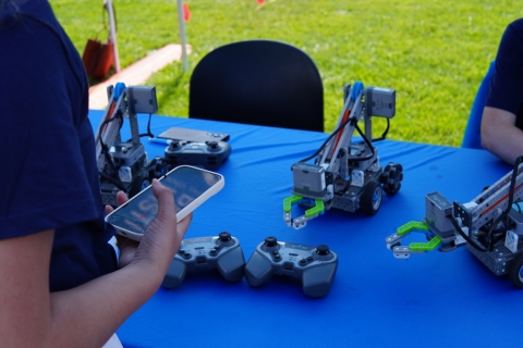Robotics at a table