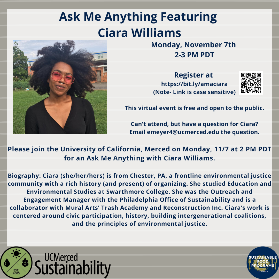 Ask Me Anything Featuring Ciara Williams